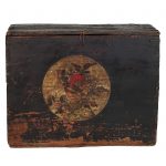 Blanket chest, Mongolia, antique, Ching dynasty,lacquered wood, 19 century