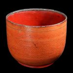 Lacquer bowl, kwet, antique, Burma, Myanmar, early 20 century, incised lacquer on bamboo, oriental art, south east asia