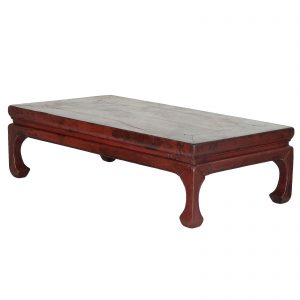 Table kang, table basse, mobilier oriental, antique, Chine, Shanxi, 19 siecle, lacque sur du bois d orme
